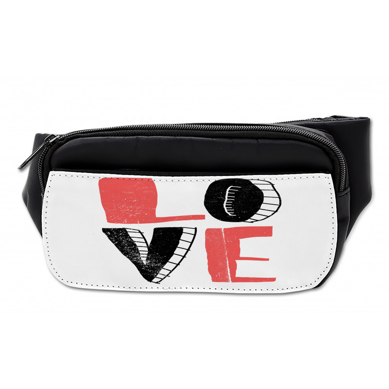 Love Typography Bumbag