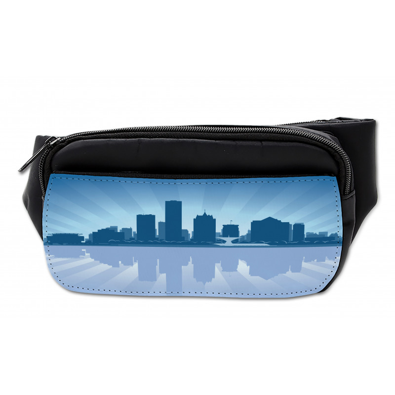 Retro Milwaukee Skyline Bumbag