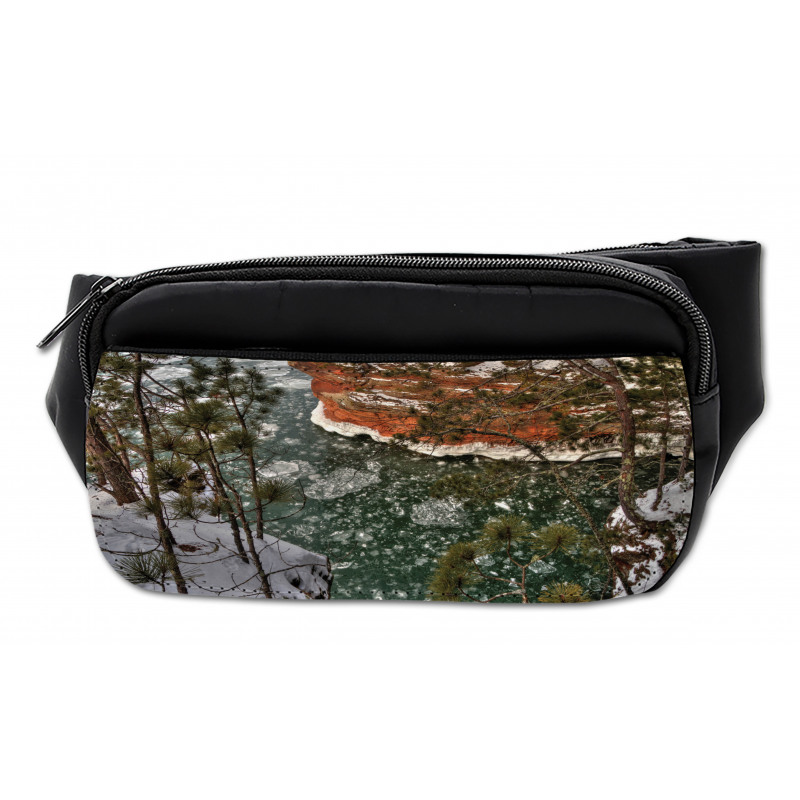 Lake Superior Winter Side Bumbag