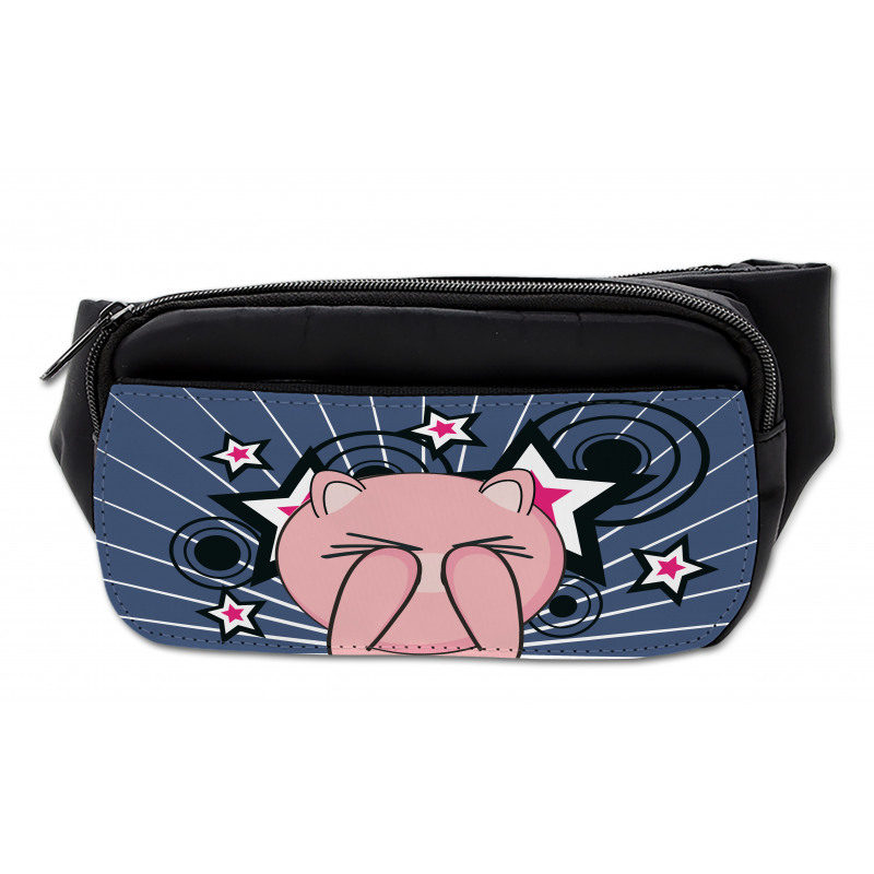 Piggie on Stars and Rays Bumbag