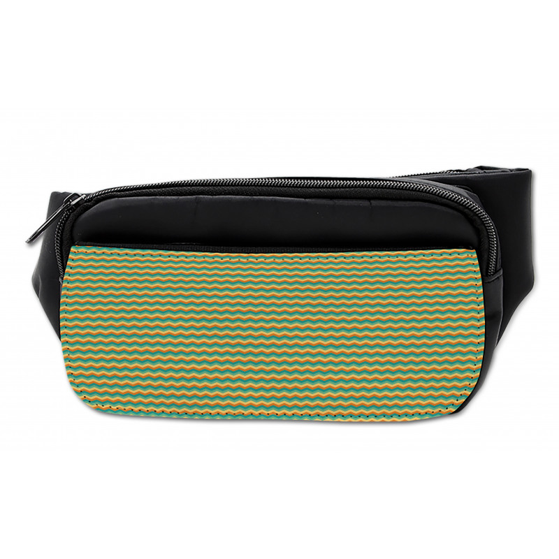 Geometric Colorful Lines Bumbag