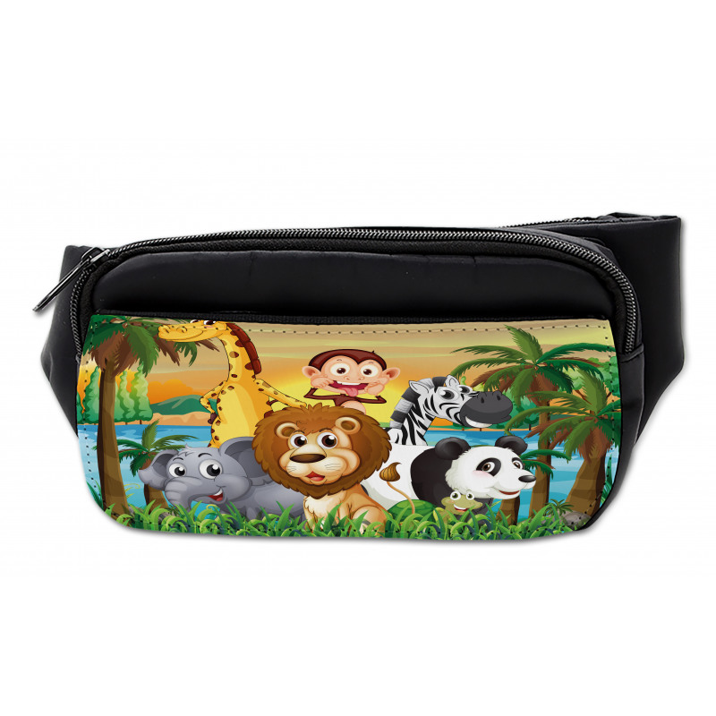 Funny Animals Forest Bumbag