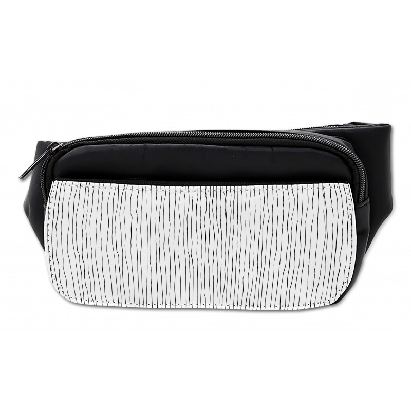 Vertical Thin Dense Lines Bumbag