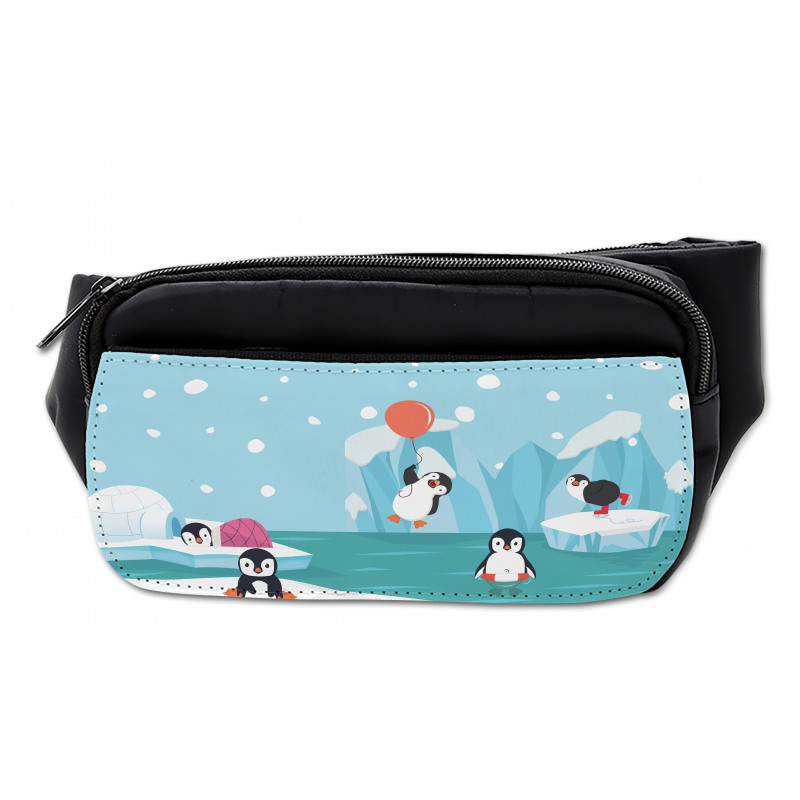 Penguins on Ice Bumbag