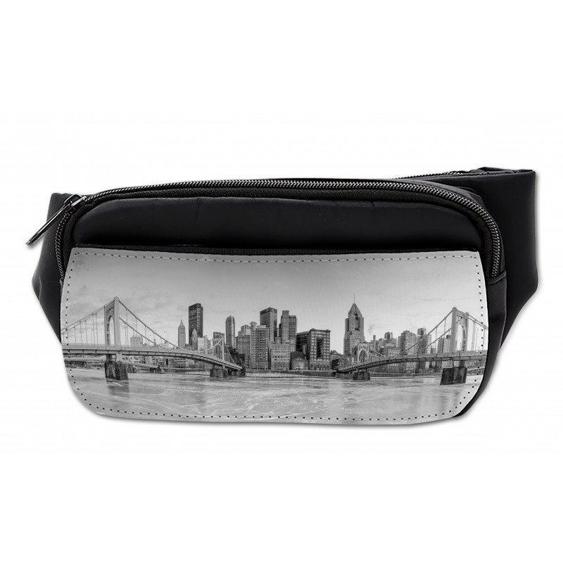 Panoramic Greyscale Bumbag