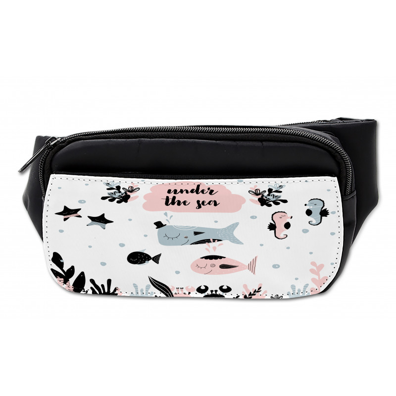 Under the Sea Fauna Cartoon Bumbag