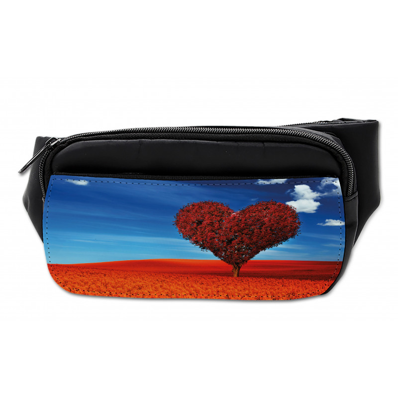 Heart Shaped Tree Scene Bumbag