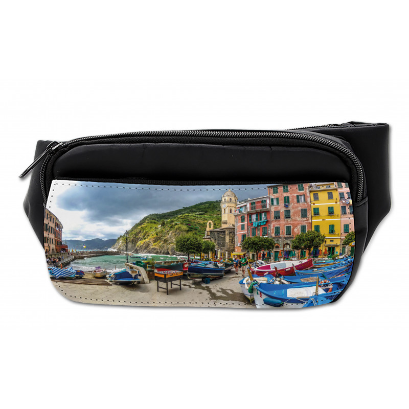 Italian Village House Boat Bumbag