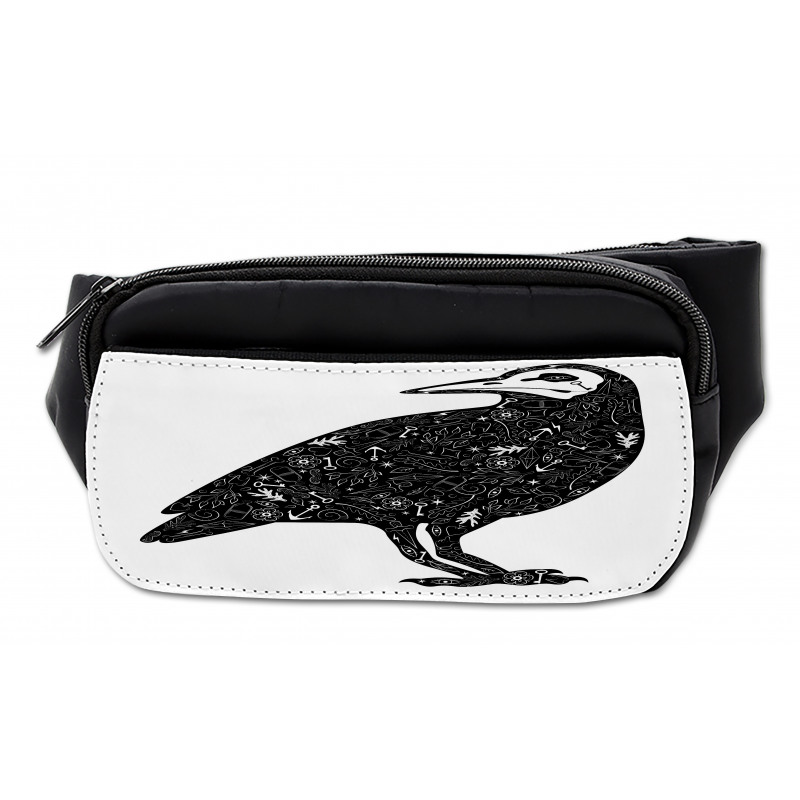 Gothic Art Ornate Bird Bumbag