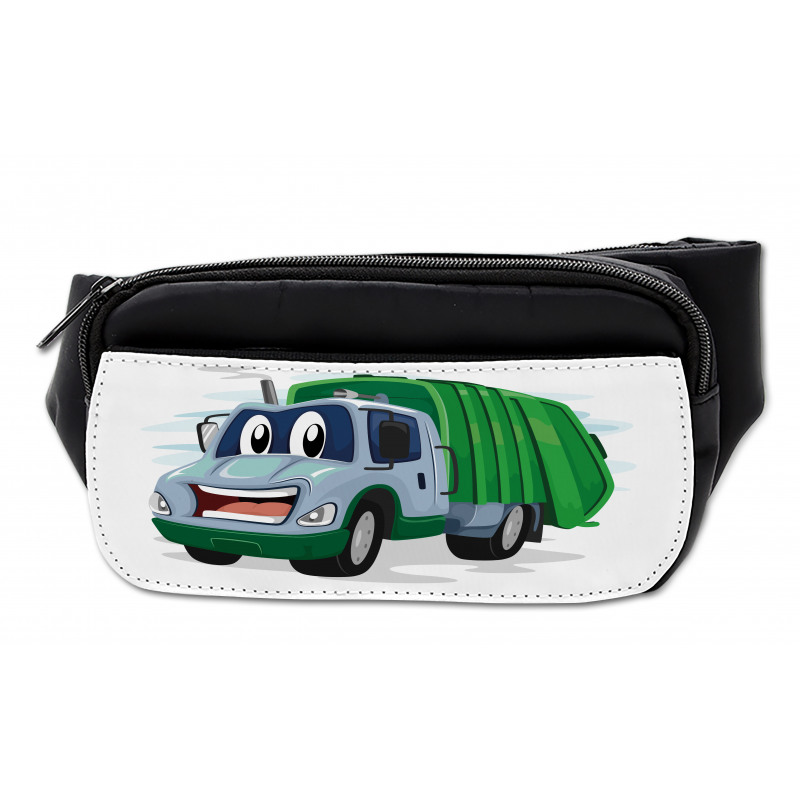 Funny Trash Truck Bumbag