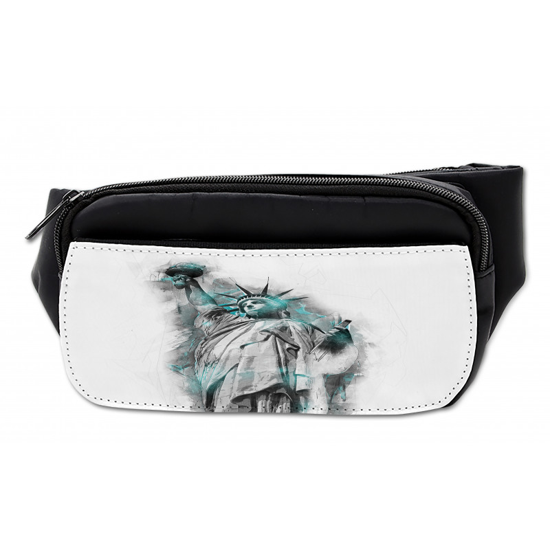 Lady Liberty Geometric Art Bumbag