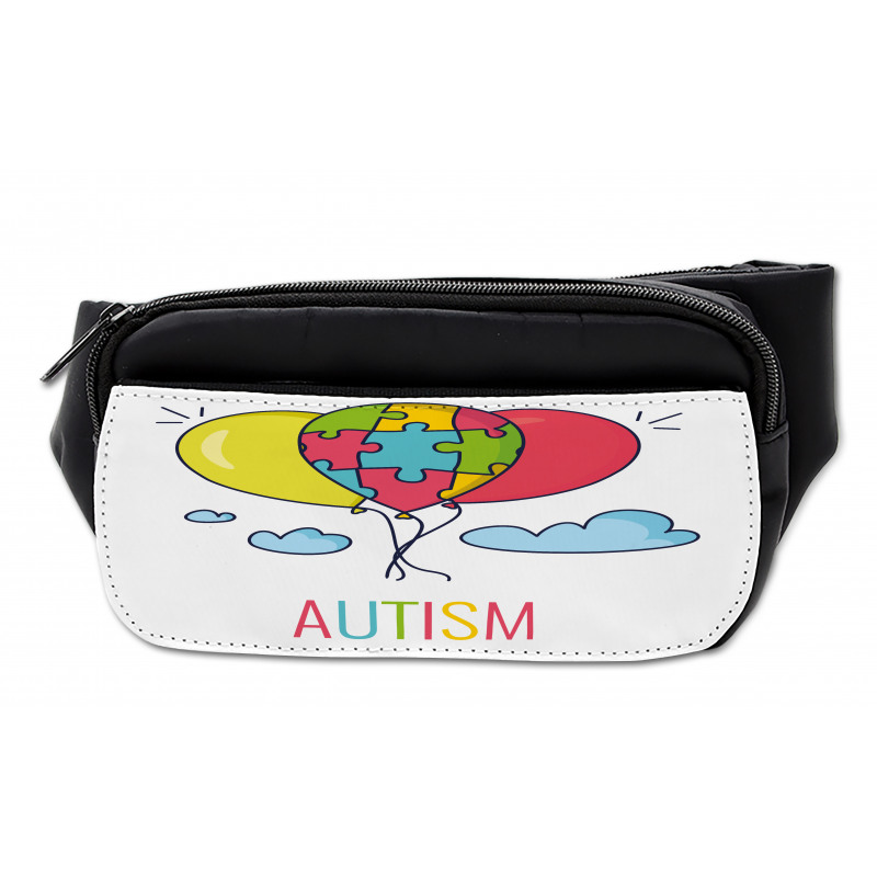 Colorful Cartoon Balloon Sky Bumbag