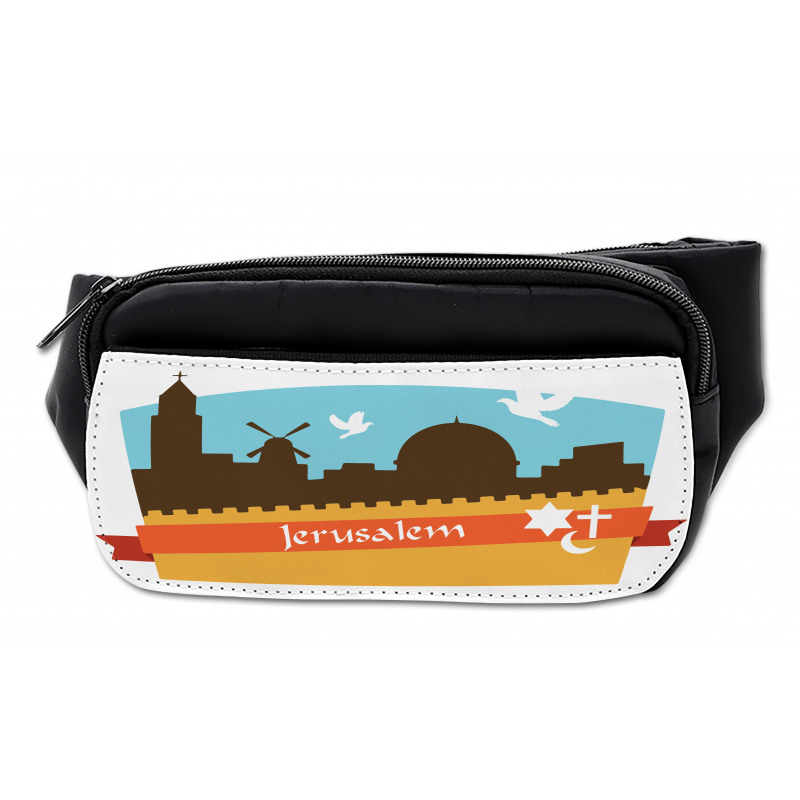 Graphical City Silhouette Bumbag