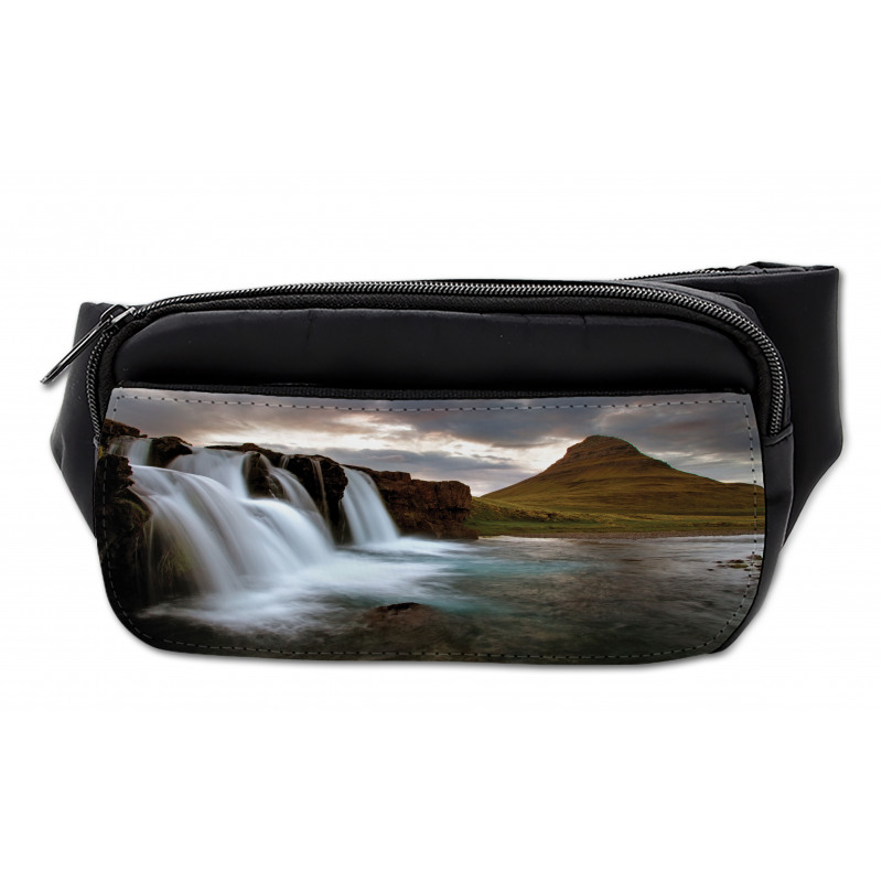 Cloudy Waterfall Volcanic Bumbag