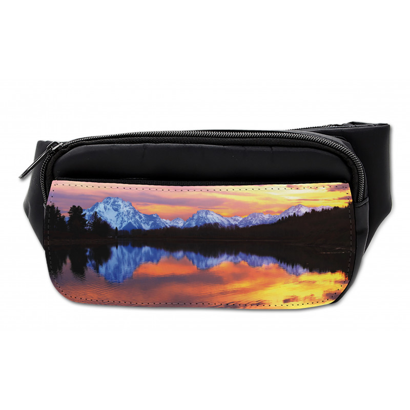 Grand Tetons View at Sunset Bumbag