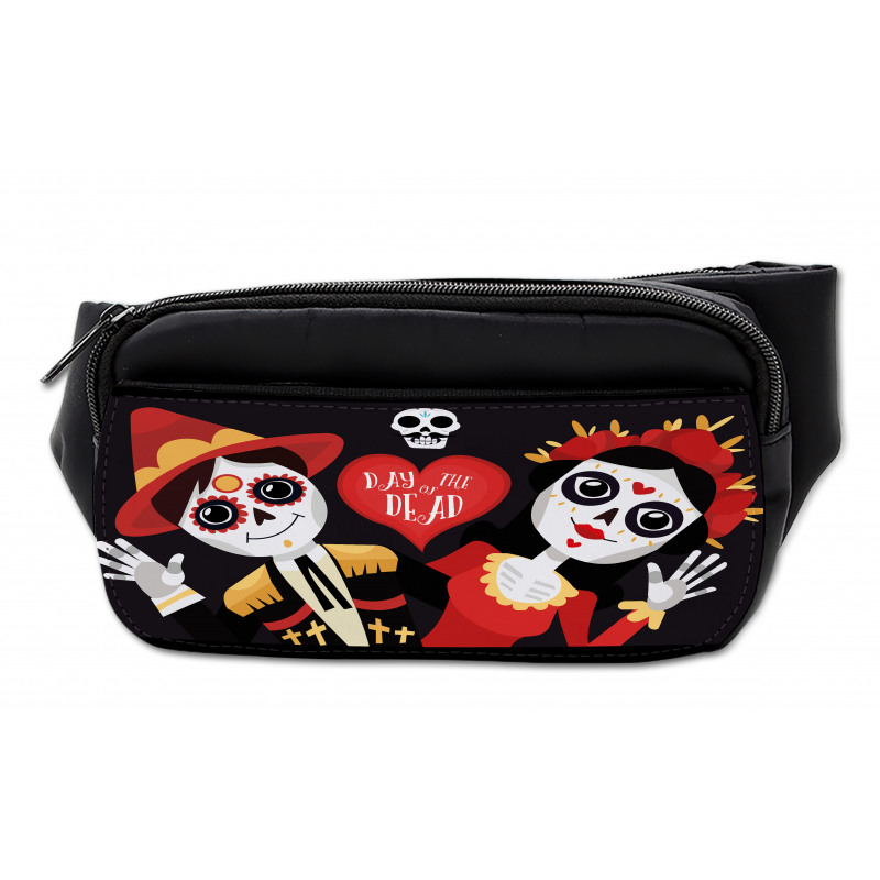 Sugar Skull Art Bumbag