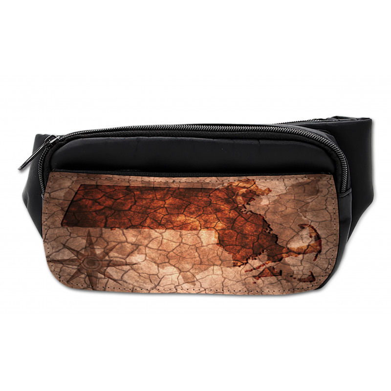 State Map USA Theme Bumbag