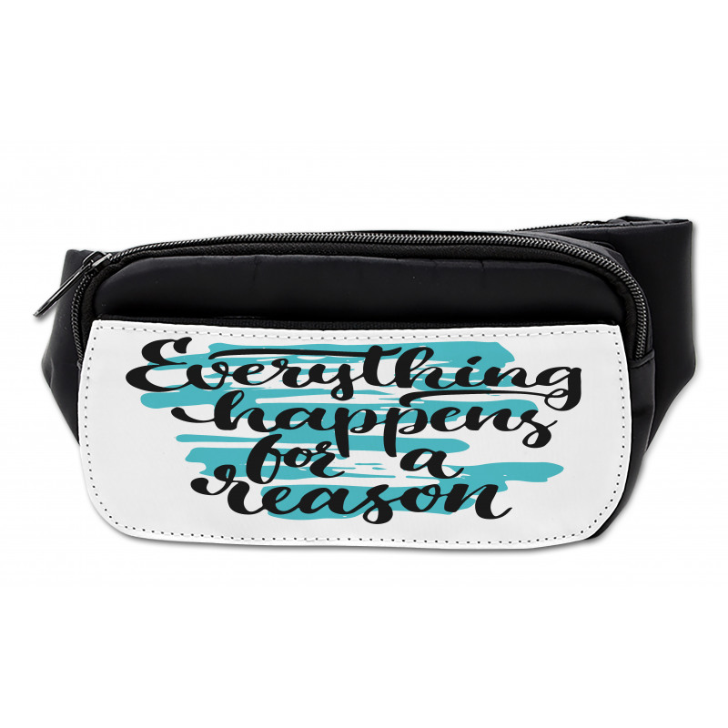 Bold Typography Wise Saying Bumbag