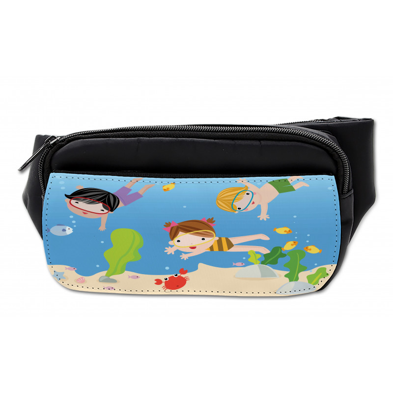 Cartoon Underwater Elements Bumbag