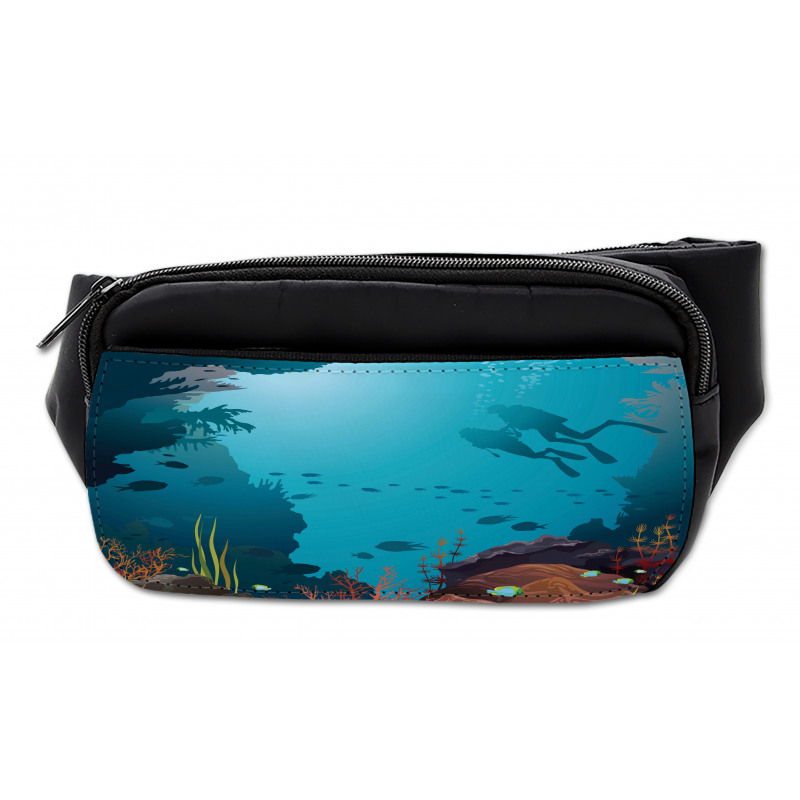 Coral Reef Bubbles Swim Fins Bumbag