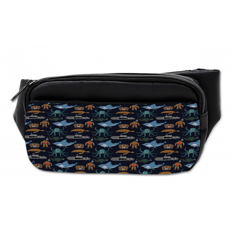 Shark Sea Turtle Submarine Bumbag