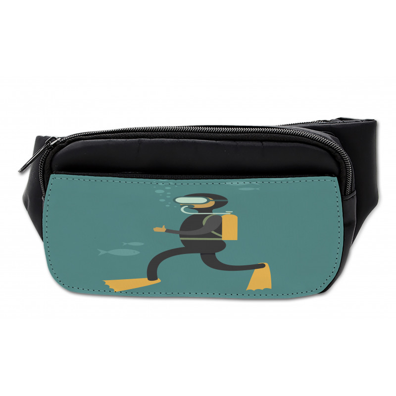 Man in Snorkels Underwater Bumbag