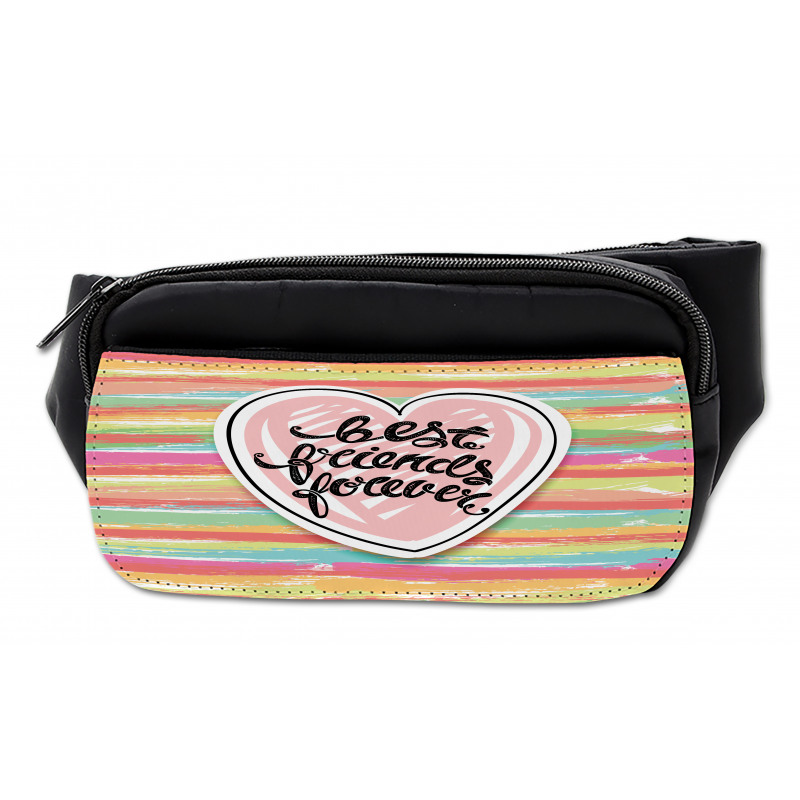 Colorful Typographical Bumbag