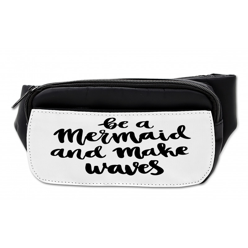 Monochrome Be a Mermaid Bumbag