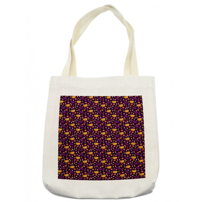 Season Veggies Collage Tote Bag