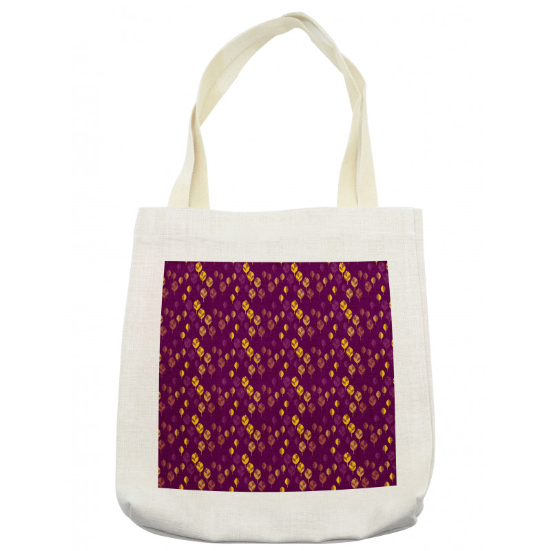 Cozy Abstract Leaves Tote Bag