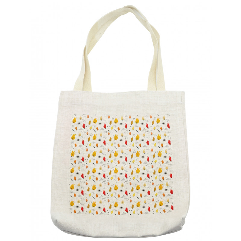 Colorful Trees Pattern Tote Bag