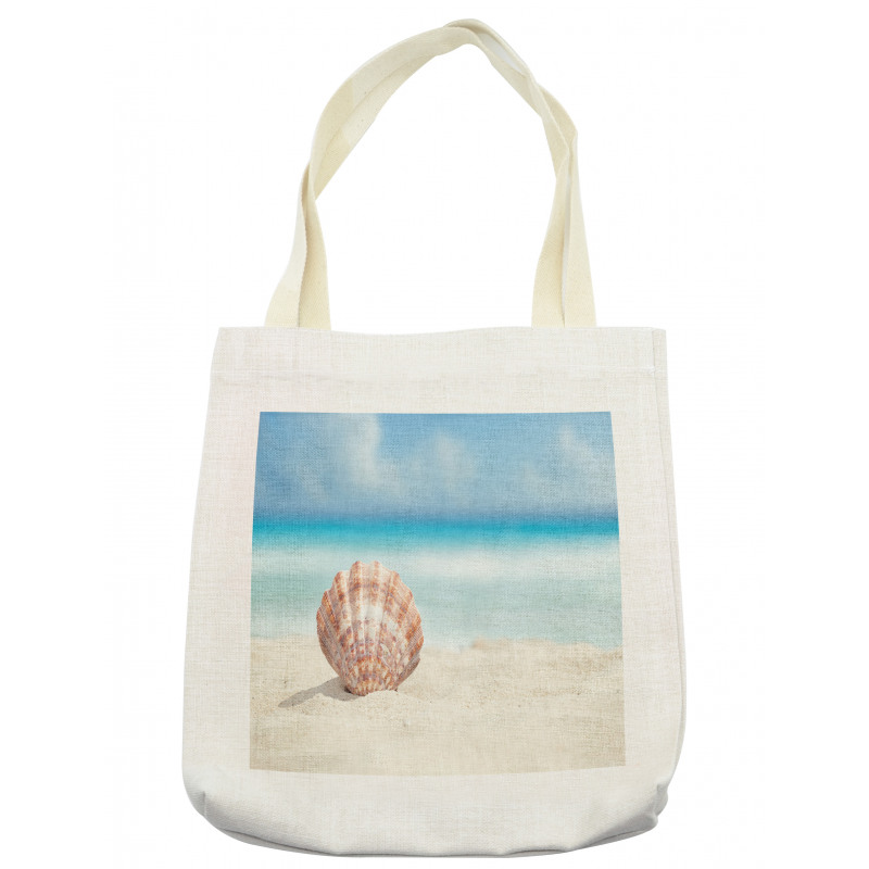 Sandy Exotic Beach Shell Tote Bag