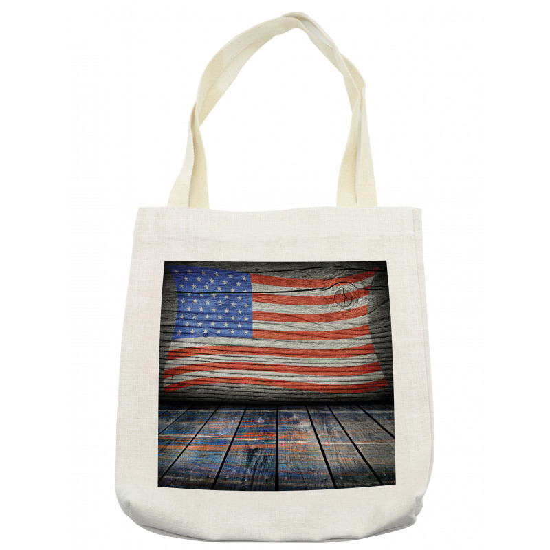 Patriotic National Flag Tote Bag