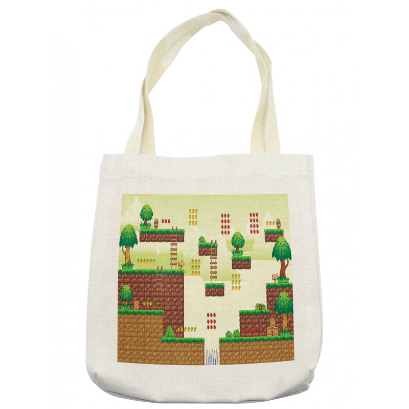 Vintage Video Game Platform Tote Bag