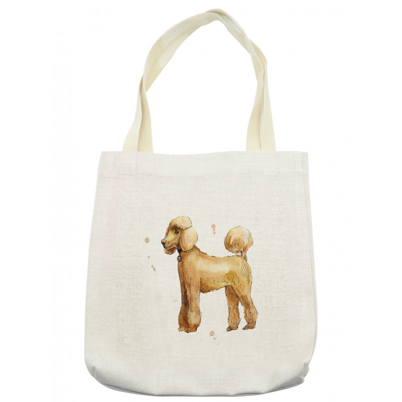 Cartoon Style on 4 Feet Tote Bag