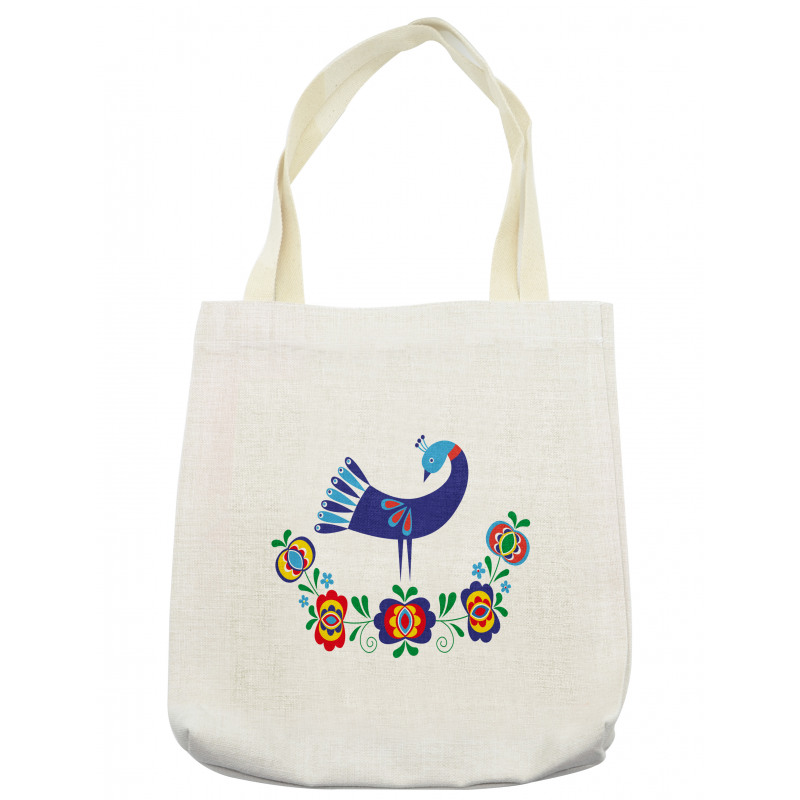 Ukrainian Culture Floral Tote Bag