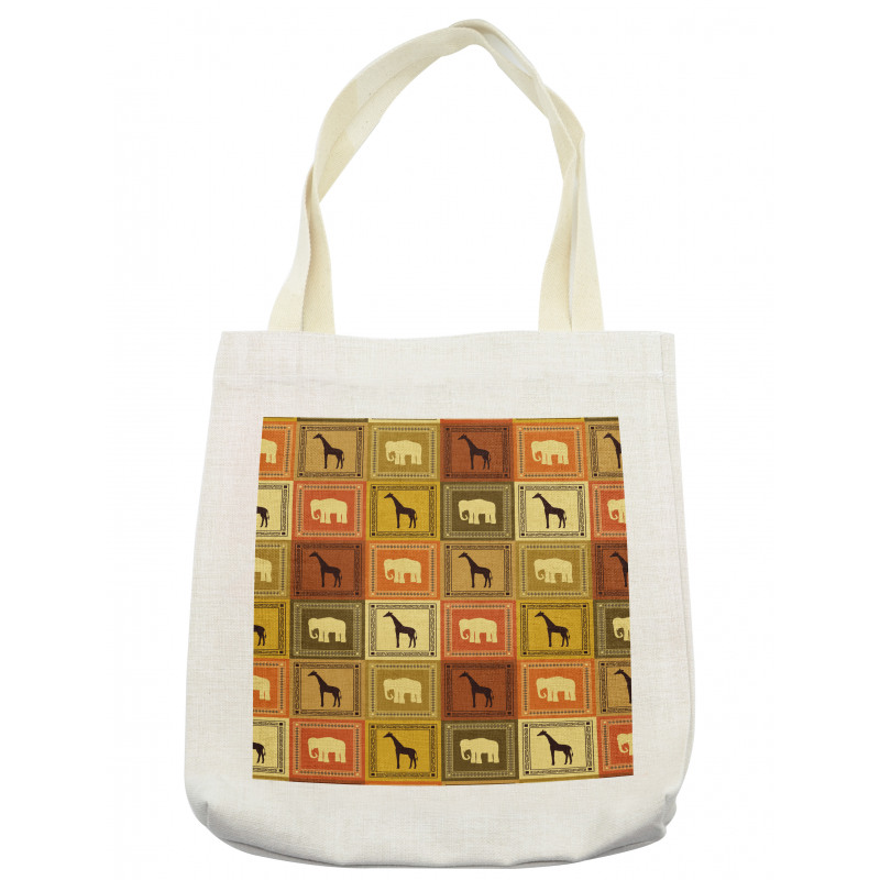 Animals Pattern Tote Bag