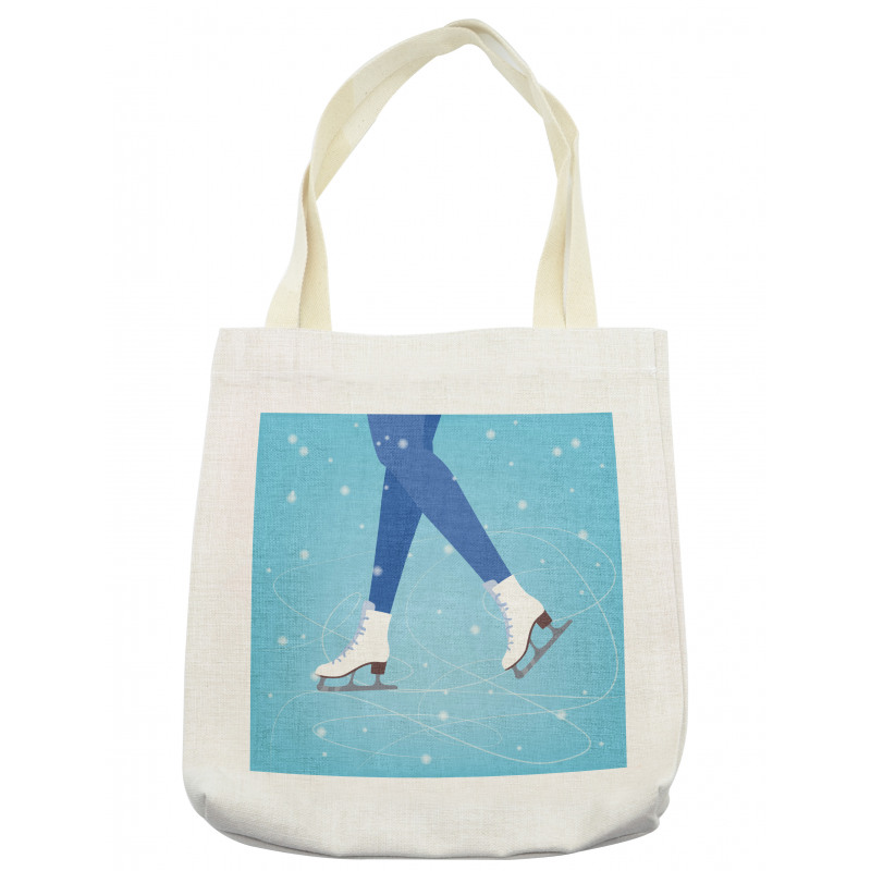 Legs on the Ice Rink Tote Bag