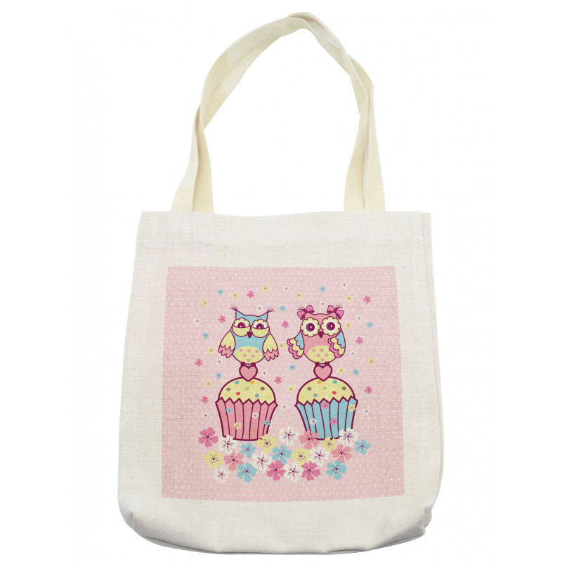 Couples Cupcakes Romantic Tote Bag