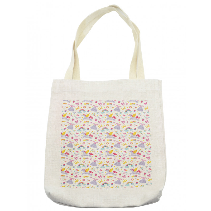 Unicorn Pegasus Candies Tote Bag