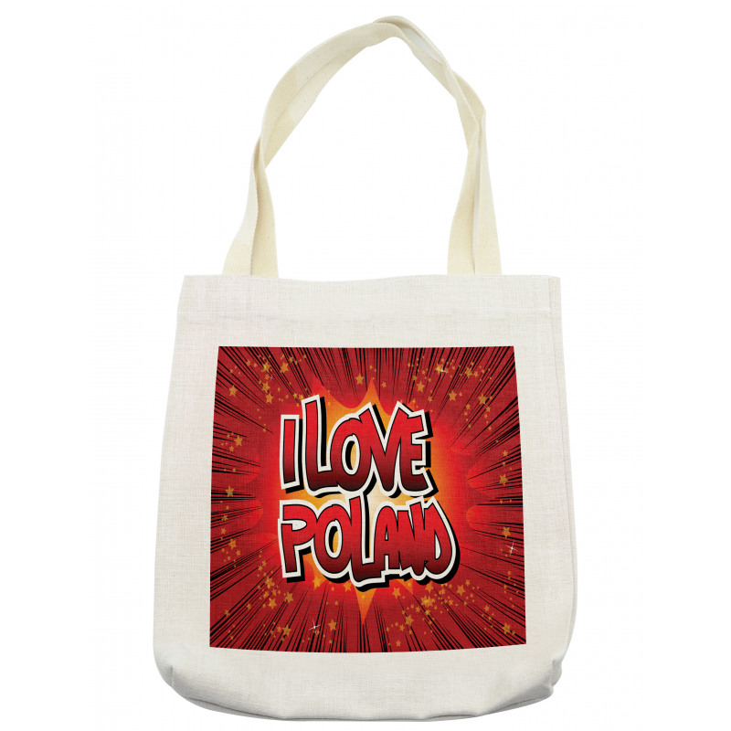 Pop Art Inspired Dramatic Tote Bag