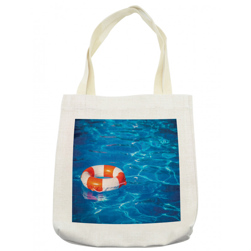 Clear Swimming Pool Tote Bag