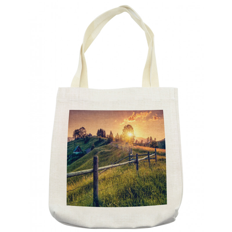 Morning Sunbeams Sky Tote Bag