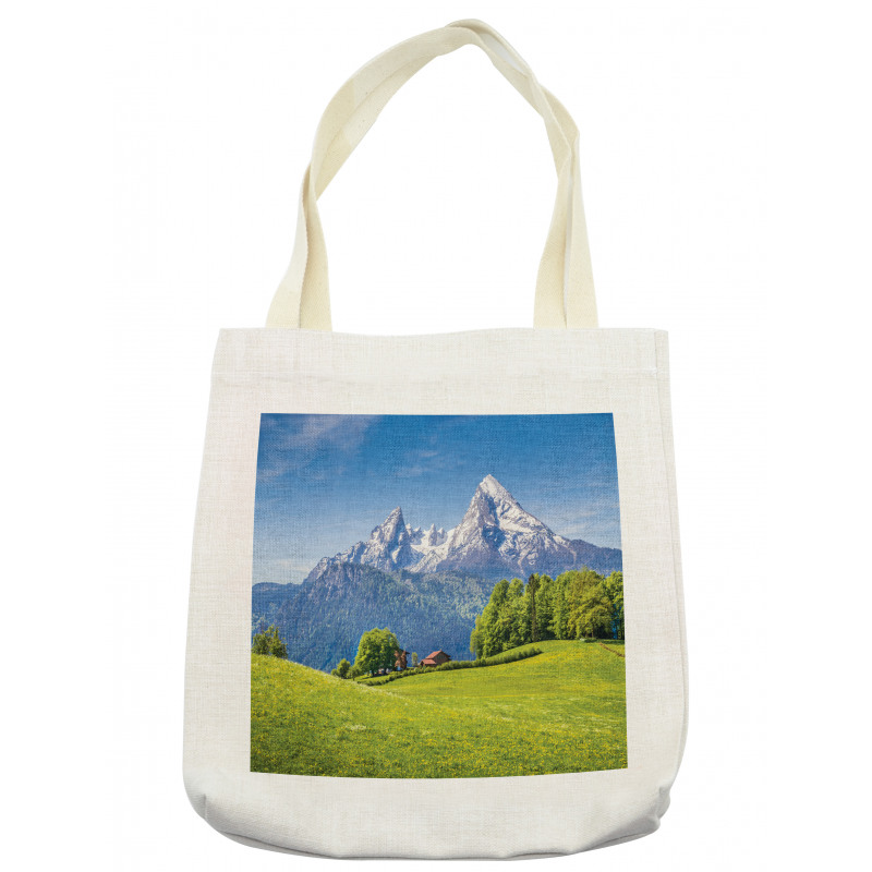 Blooming Flower Foliage Tote Bag