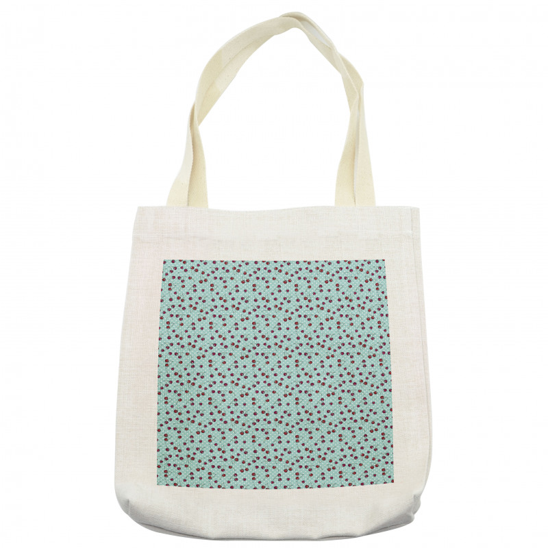 Fruit on Nostalgic Dots Tote Bag