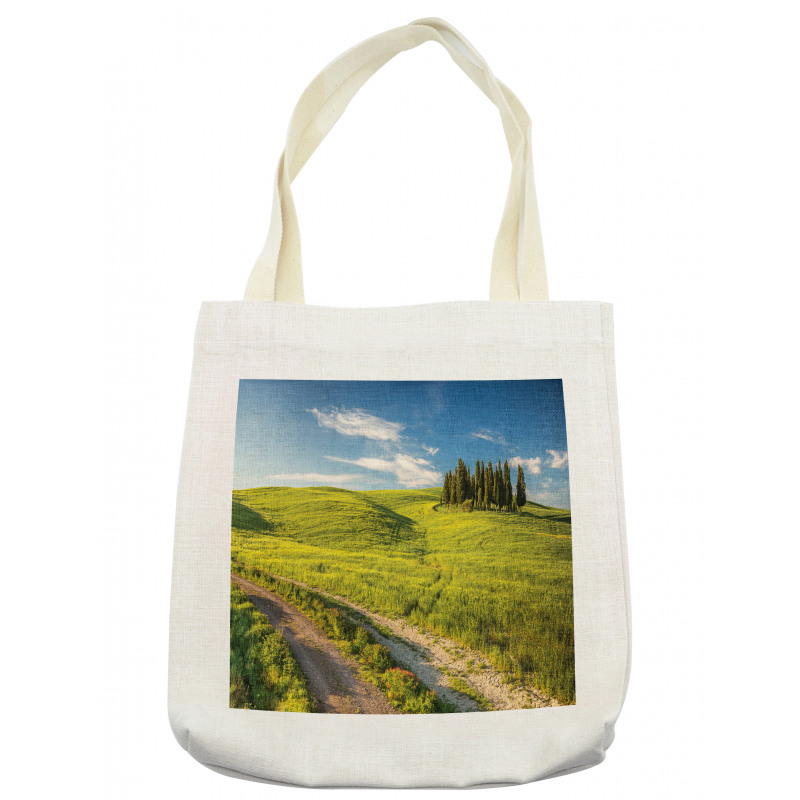 Tuscany Wildflowers View Tote Bag