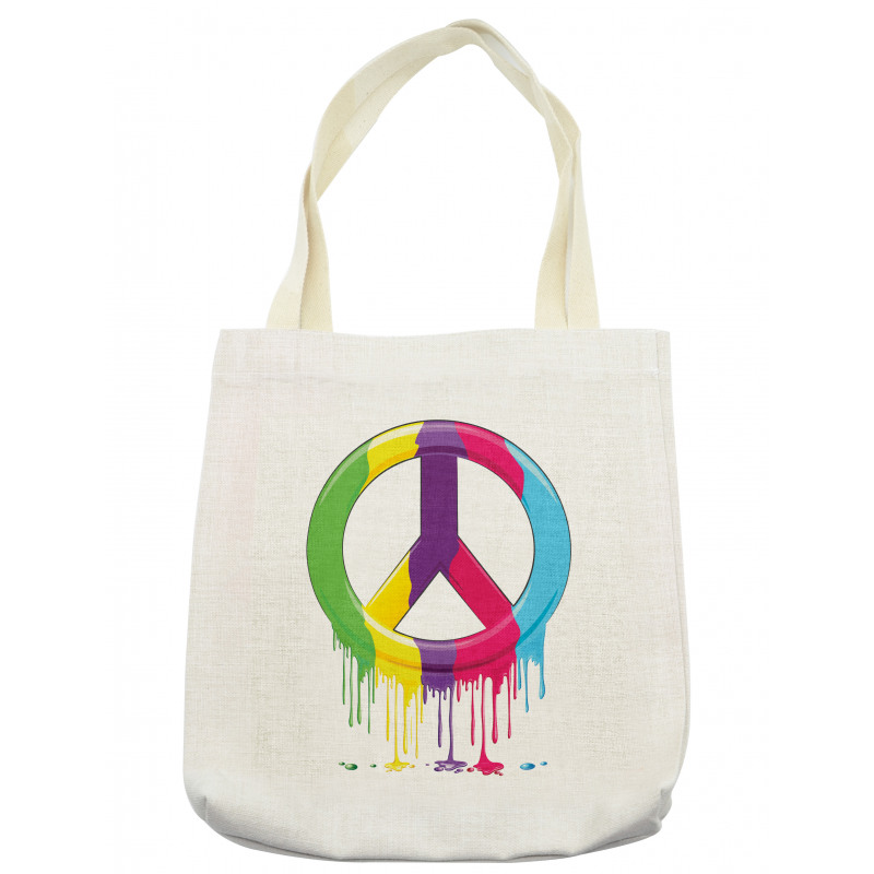 Peace Themed Tote Bag