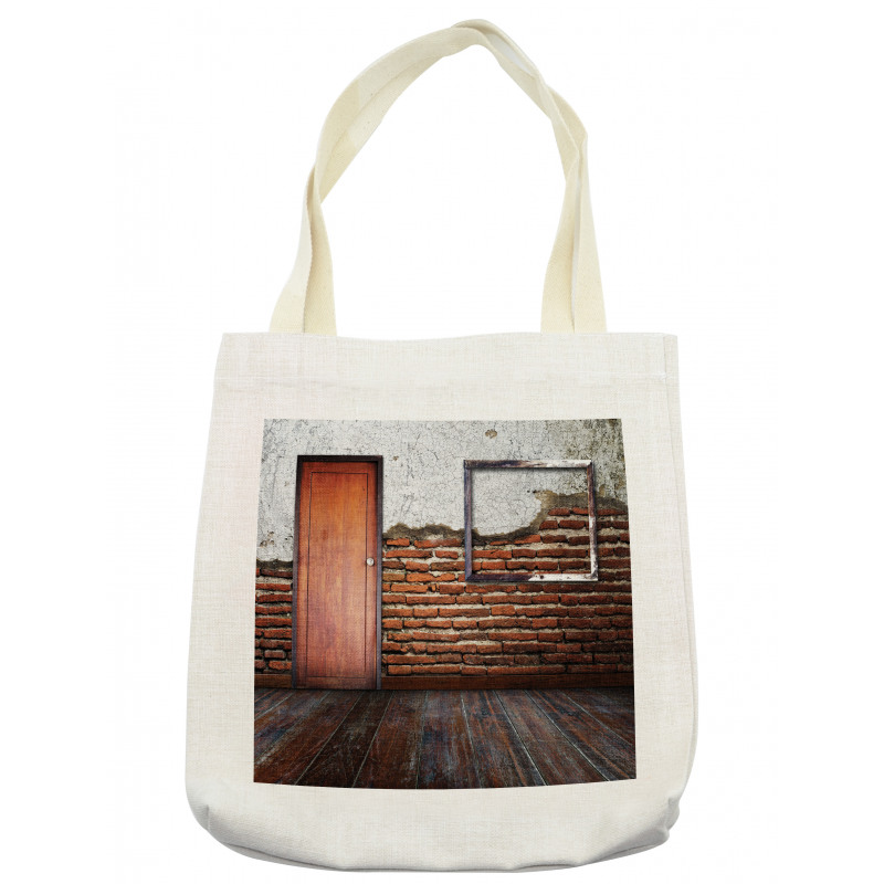 Frame on Old Brick Wall Tote Bag