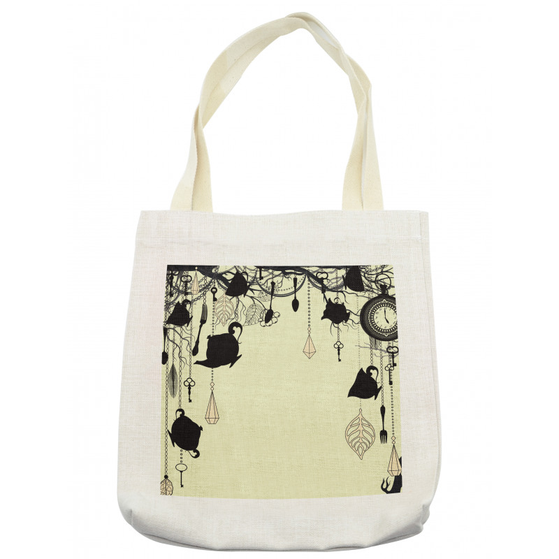 Diamonds Forks Spoons Tote Bag