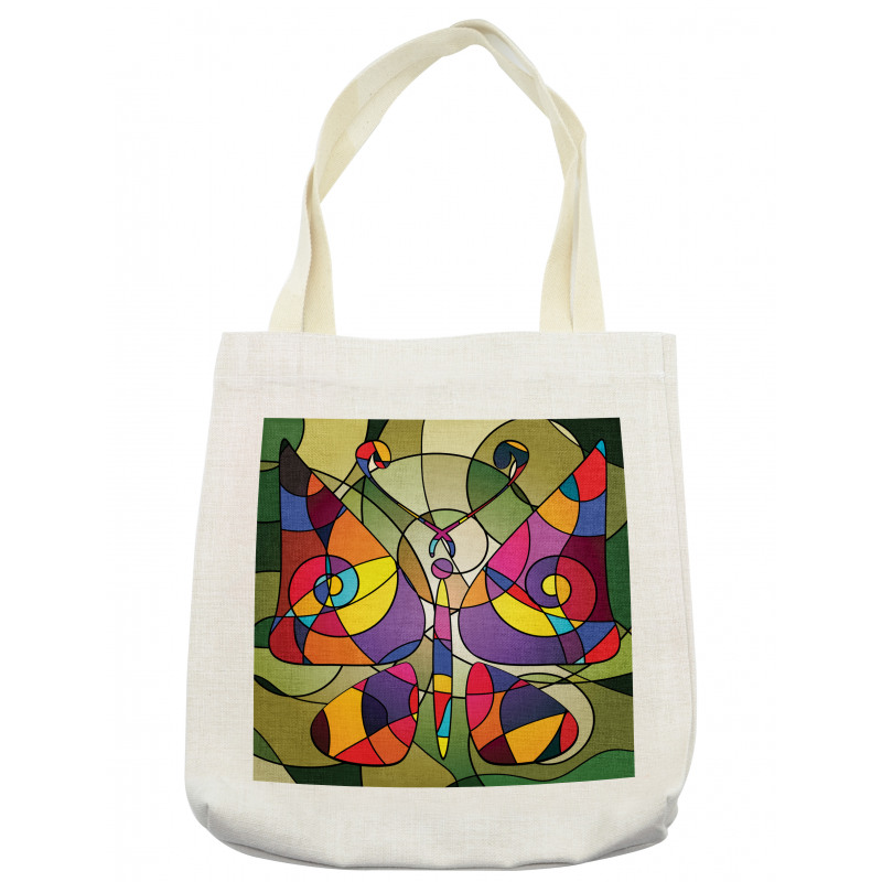 Abstract Butterfly Art Tote Bag